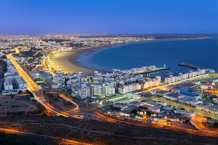 Agadir plage Maroc